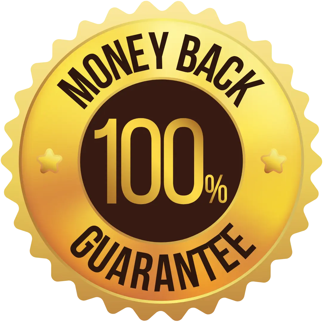 Wellaray Slim Coffee Booster 30-day money back guarantee badge