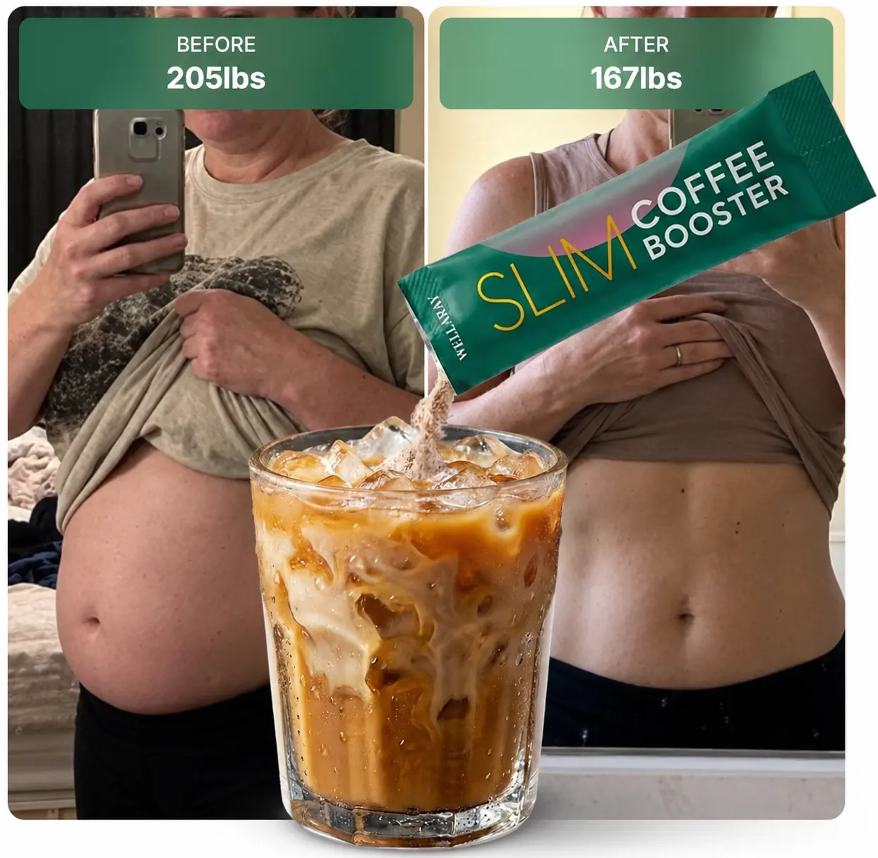 Wellaray Slim Coffee Booster advanced formula